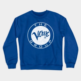 The Group White Retro Verve Records 1956 Crewneck Sweatshirt